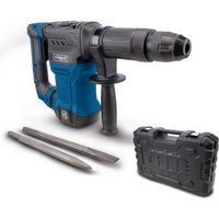 Abbruchhammer AB1500x Scheppach - 20J | 1300W Leistung | SDS-Max | inkl. Spitz- und Flachmeißel