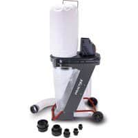 Absauganlage PX-AS-550 Practixx - 75L Volumen | 550W | Luftleistung 1150m3/h | 4-tlg Set + 5x Säcke