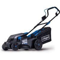 Akku-Rasenmäher BC-MP380-X Scheppach | Brushless | 38cm Schnittbreite | für 450-500 m2 | 45L Korb | ohne Akku & Ladegerät