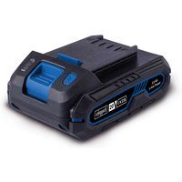 Akku SBP2.0 Scheppach - 20V/2Ah | 3-stufige LED-Anzeige | gummiertes Gehäuse | Ladezeit ca. 35-60 Min. | geringes Gewicht