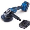 Akku-Winkelschleifer BC-AG125-X Scheppach | Brushless | Schleifscheiben Ø125mm | Drehzahl 3000-10000min-1 | inkl. 2Ah Akku & 2