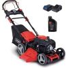 Benzin Rasenmäher MS225-53E VS Scheppach - 6PS | Vario Speed | 53cm Schnittbreite | E-Start | Radantrieb | 65L Fangbox