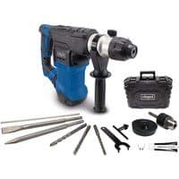 Bohrhammer DH1500 Plus Scheppach - 7Joule | 230V 1500W | SDS-Plus | inkl. Koffer
