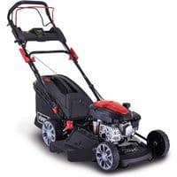 Hybrid-Start-Benzin-Rasenmäher PML46-150ES Scheppach | 46 cm Schnittbreite | Radantrieb | 3