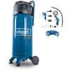Kompressor stehend HC51V Scheppach - 1500W | 50L Kessel | 10bar | inkl. 13tlg. Zubehörset & 8m Schlauch