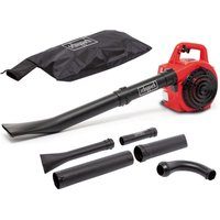 Scheppach Laubsauger Laubbläser LBH2600P Benzin-Laubbläser | Luftstrom 678 m³/h | Luftgeschwindigkeit 268 km/h