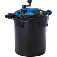 Teichdruckfilter Set PFS8000 SE Scheppach - 8000 L/h Fördermenge | 11 W UV-C Lampe | Teichfilter