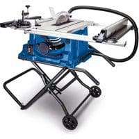 Tischkreissäge HS116 Scheppach - 2000W | 255mm Sägeblatt | 7000min-1 Drehzahl | klappbares Untergestell
