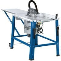 Tischkreissäge HS120o 230V Scheppach - 83mm Schnitthöhe | mit Fahrvorrichtung & Tischverlängerung