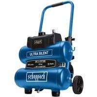 Ultra-Silent Kompressor HC20Si-Twin Scheppach - 10bar | 20L Kessel | ölfrei | Leisekompressor