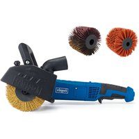 Universal-Renovierungsschleifer MRS1300 Scheppach - 100mm Bürstenbreite | 1300W | mit verschiedenen Bürsten