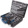 Werkzeugkoffer TB217 Scheppach - 217-tlg Werkzeug Set | Werkzeugkiste gefüllt | Steckschlüsselsatz