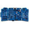 Werkzeugkoffer TB99 Scheppach - 90-tlg. Werkzeugset bestückt | Klappkoffer | Universal Handwerkzeug