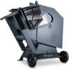 Wippsäge WOX D700 Gunmetal Edition Scheppach - 400V 7500W | 700mm HW-Sägeblatt | 250-1500mm Schnittlänge | Schnitt-Ø 250mm | inkl. Wippenverlängerung