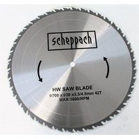 HW Kreissägeblatt Scheppach - Ø 700 x 30 x 4