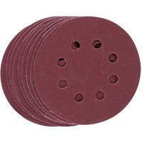 Schleifpapier Set Scheppach - 9 teilig | Ø125 mm | K 80/ 180/ 240