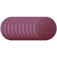 Schleifpapier Set rund Scheppach - 10 teilig | Ø 215 mm | K 100 Satz=10 Stück
