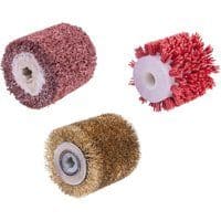 Universal-Rundbürsten Set Scheppach - 3 teilig | passend für MRS500