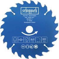 HW Kreissägeblatt Scheppach - Ø165 x 20 x 1 x 1