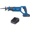 Akku-Säbelsäge C-RS100-X Scheppach | Hublänge 20 mm | Schnitttiefe 115mm | Hubzahl 0-2800min-1 | LED | inkl. 2Ah Akku + 2