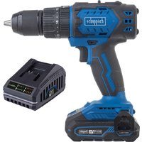 Akku Schlagbohrschrauber BC-CD60-X Scheppach | Brushless | Drehmoment 60Nm | Drehmomentstufen 19+1+1
