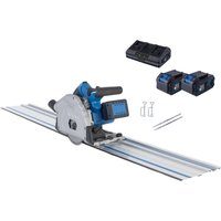 Akku-Tauchsäge BC-PL60-X Scheppach - 20V | 165mm Sägeblatt | 48 Zähne | 61mm Schnitttiefe
