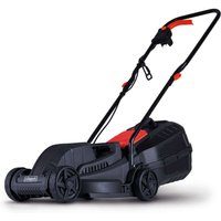 Elektro Rasenmäher ELM320 Scheppach - 230V 1300W | 32cm Schnittbreite | 30L Fangkorb | 20-60mm Schnitthöhe