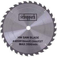 HW Kreissägeblatt Scheppach - Ø 405 x 30 x 3