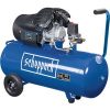 Kompressor HC120DC Scheppach - 10 bar I 100 Liter | 3PS | 412L/min | Doppelzylinder | ölgeschmiert