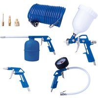 Kompressor Zubehör Set 8-tlg. Scheppach - 5m Schlauch