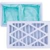 Luftfilter Set Innen/Außen Scheppach - Vorfilter und zur Feinfiltration | Feiner Staub | Größerer Schwebstaub