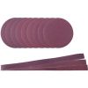 Schleif Set Scheppach - 12-teilig | 3x Schleifpapier | 1x Schleifband