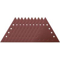Schleifpapier Dreieckig K=100 Satz=10 Stück