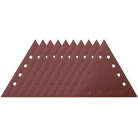Schleifpapier Dreieckig K=100 Satz=10 Stück