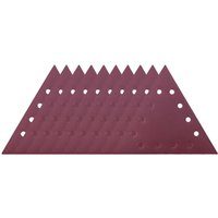 Schleifpapier-Dreieckig K=180 Satz=10 Stück Scheppach