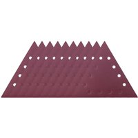 Schleifpapier-Dreieckig K=180 Satz=10 Stück Scheppach