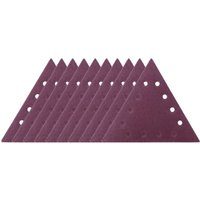 Schleifpapier-Dreieckig K=80 Satz=10 Stück