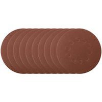 Schleifpapier Set rund Scheppach - 10 teilig | Ø 215 mm | K 150 Satz=10 Stück