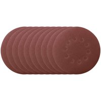 Schleifpapier Set rund Scheppach - 10 teilig | Ø 215 mm | K 180 Satz=10 Stück