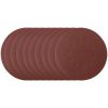 Schleifpapier Set rund Scheppach - 10 teilig | Ø 215 mm | K 240 Satz=10 Stück