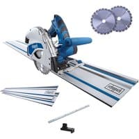 Tauchsäge PL55 SE Scheppach - 2x 700mm Schiene & Zubehör | 24Z Sägeblatt | 1200W Leistung | inkl. 2.Sägeblatt 48Z