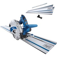 Tauchsäge PL55 Scheppach mit 2x700mm Führungsschiene | 1200W Leistung | Sägeblatt Ø160mm | 24 Z
