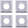 Wendemesser Set Scheppach - 4tlg. | 14 x 14 mm | passend für LFR720