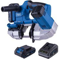 Akku Metallbandsäge C-MBS635-X Scheppach - 20V | 330-630min-1 Drehzahleinstellung | 63