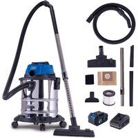 Akku Nass-/Trockensauger C-NTS20-X Scheppach - 20V | 20L Behälter | 10kPa Absaugleistung | 1