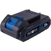 Akku SBP2.0 Scheppach - 20V/2Ah | 3-stufige LED-Anzeige | gummiertes Gehäuse | Ladezeit ca. 35-60 Min. | geringes Gewicht