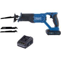 Akku-Säbelsäge BC-RS220-X Scheppach - 20V | 22mm Hublänge | 0-3000 min-1 stufenlose Hubzahl | LED-Leuchte | inkl. 2Ah Akku + 2