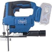 Akku-Stichsäge C-JS220-X Scheppach | Hublänge 19mm| Hubzahl 0-2400 min-1 | 7 einst. Schnittwinkel