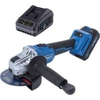 Akku-Winkelschleifer BC-AG125P-X Scheppach - 20V | 125 mm Scheibendurchmesser | 3 Stufen Drehzahleinstellung | M14 Werkzeugaufnahme