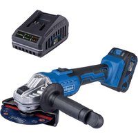 Akku-Winkelschleifer C-AG125-X Scheppach - 20V | 125mm Schleifscheibe | inkl. 4Ah Akku + 2